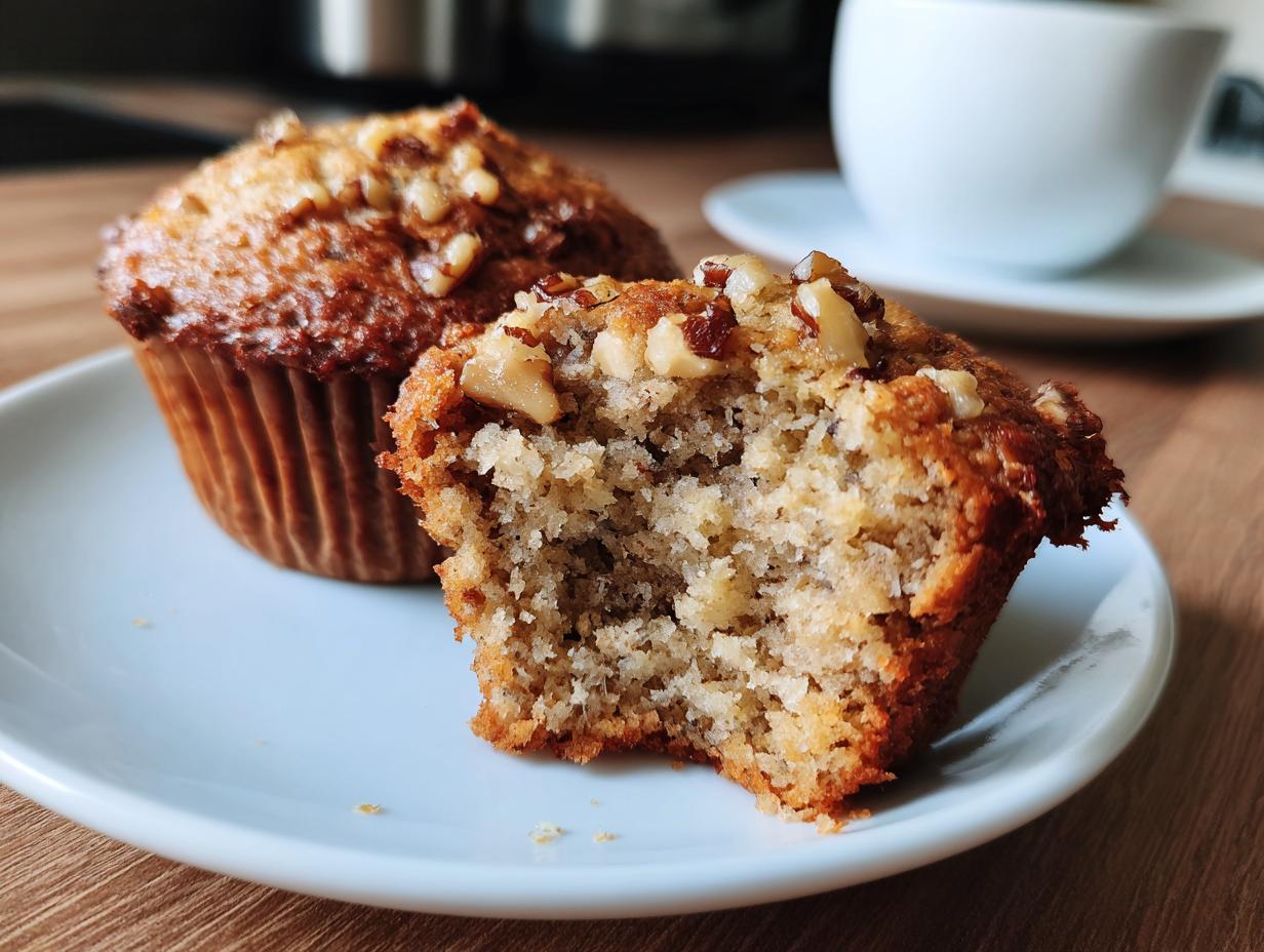 Healthy Banana Muffins