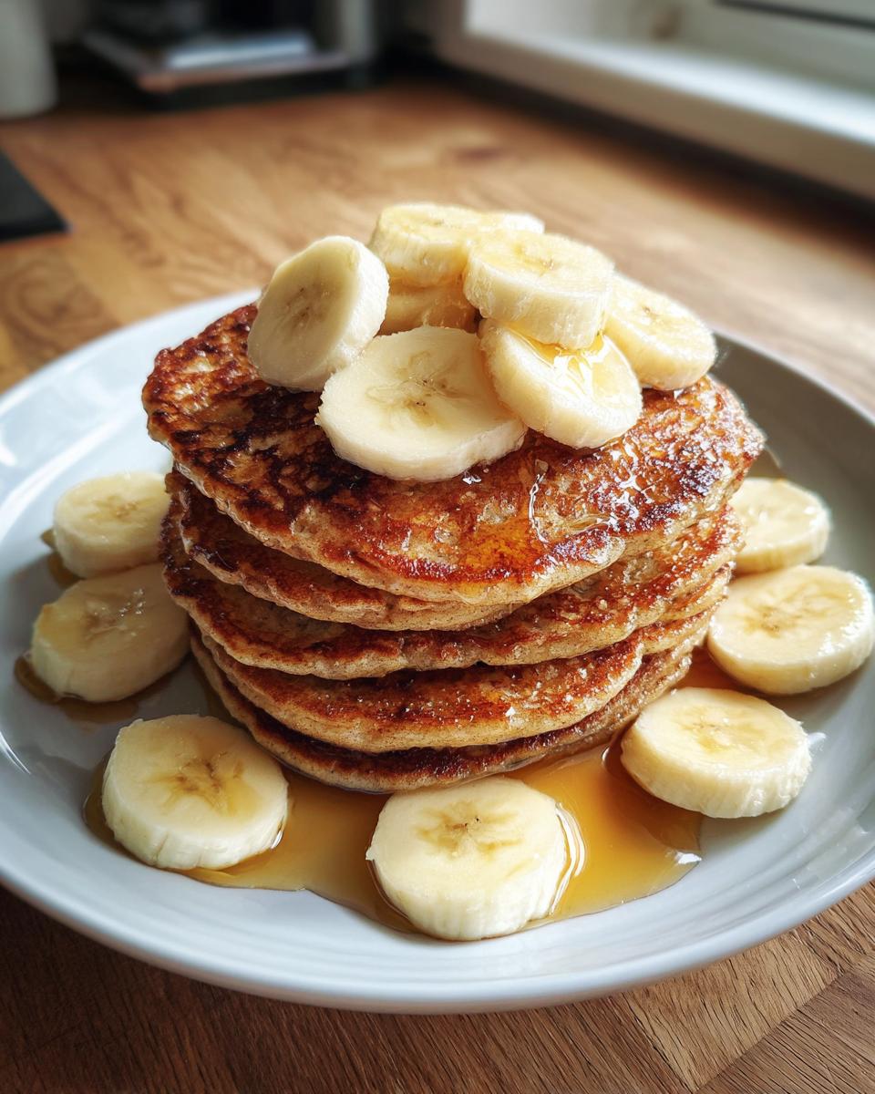 Healthy Banana Pancakes - detail 2
