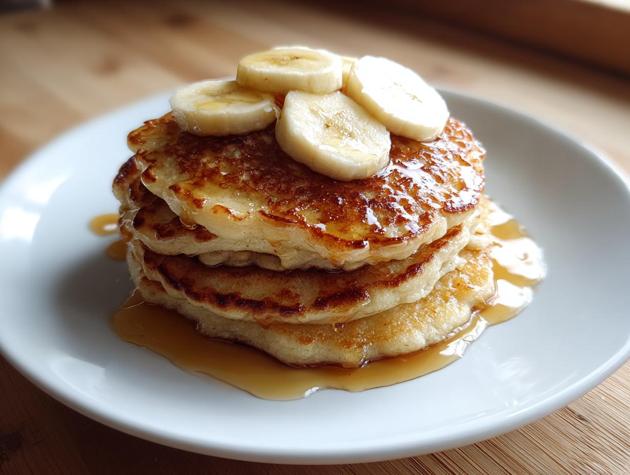 Healthy Banana Pancakes