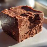Healthy Chocolate Peanut Butter Fudge