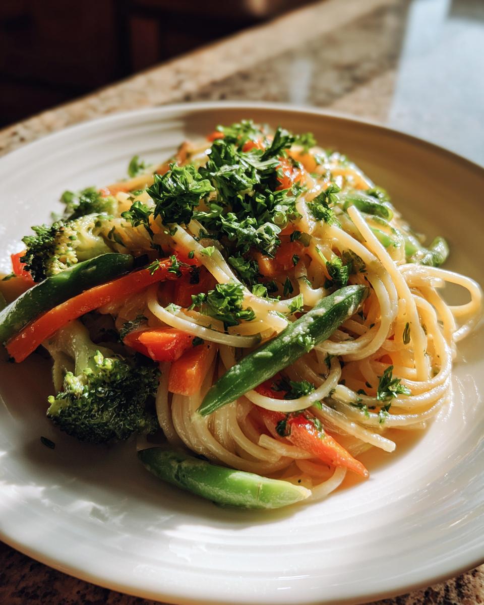 Pasta Primavera - detail 2