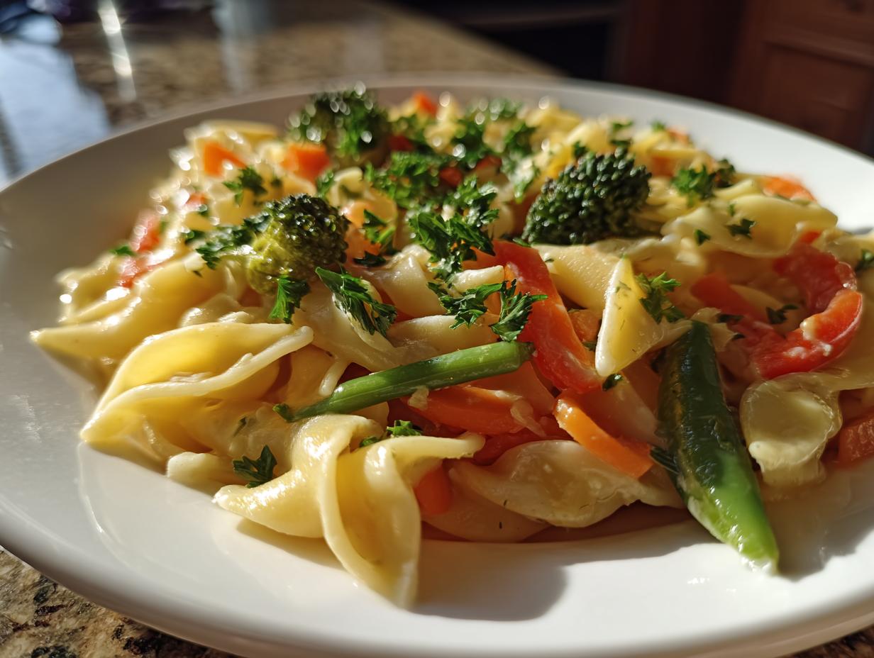 Pasta Primavera with Fresh Vegetables