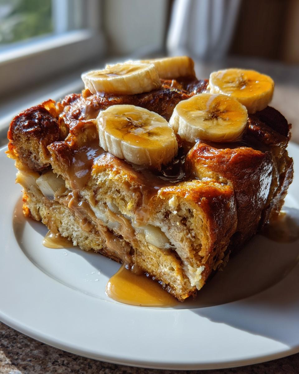 Peanut Butter-Banana French Toast Casserole - detail 2