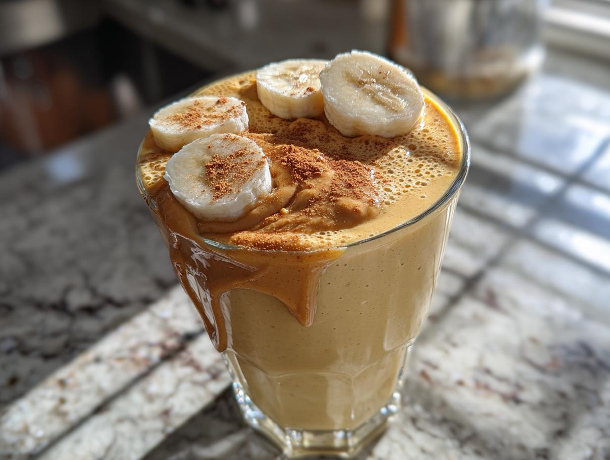 Peanut Butter Banana Smoothie