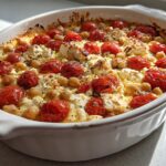 Quick & Easy Baked Feta & Tomato Chickpeas