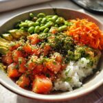 Salmon & Avocado Poke Bowl