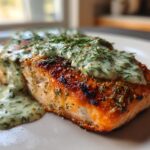 Salmon with Dill Sauce
