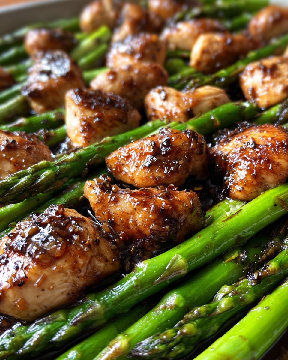 Sheet-Pan Balsamic Chicken & Asparagus - detail 2