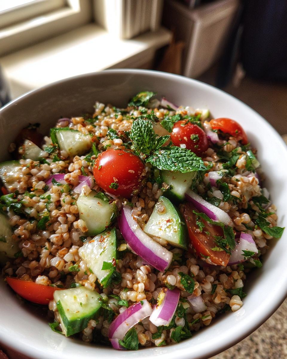 Spring Grain Salad - detail 2