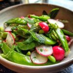 Sugar Snap Pea and Radish Salad