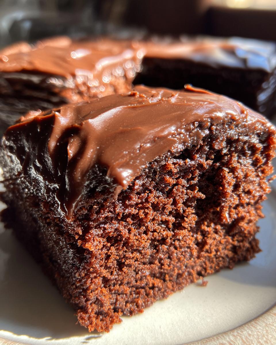 Texas Sheet Cake - detail 2