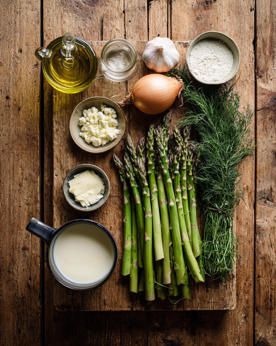 Asparagus and Tarragon Velouté - detail 1