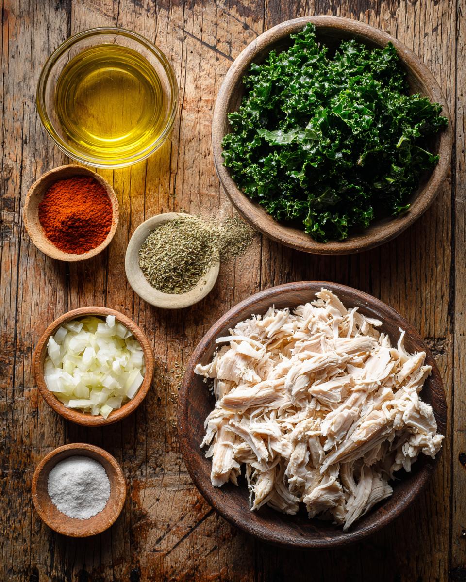 Chicken & Kale Taco Salad with Jalapeño-Avocado Ranch - detail 1