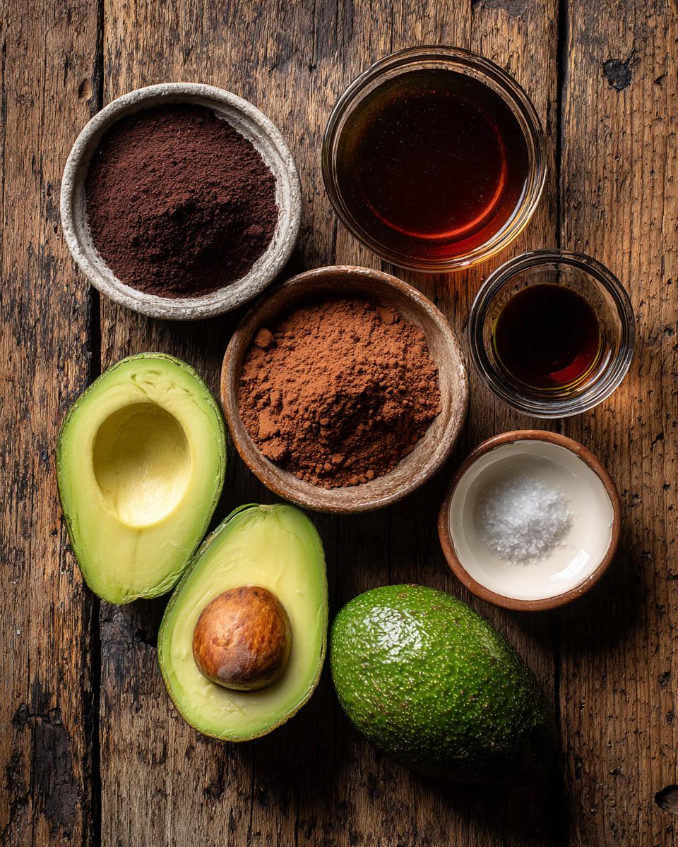 Chocolate Avocado Mousse - detail 1