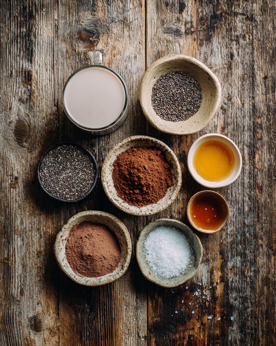 Chocolate Chia Seed Pudding - detail 1
