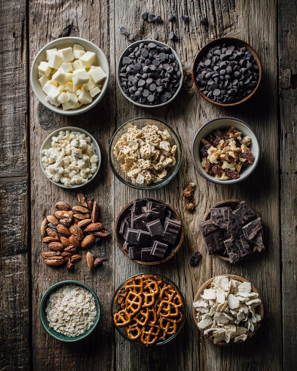 Chocolate Clusters - detail 1