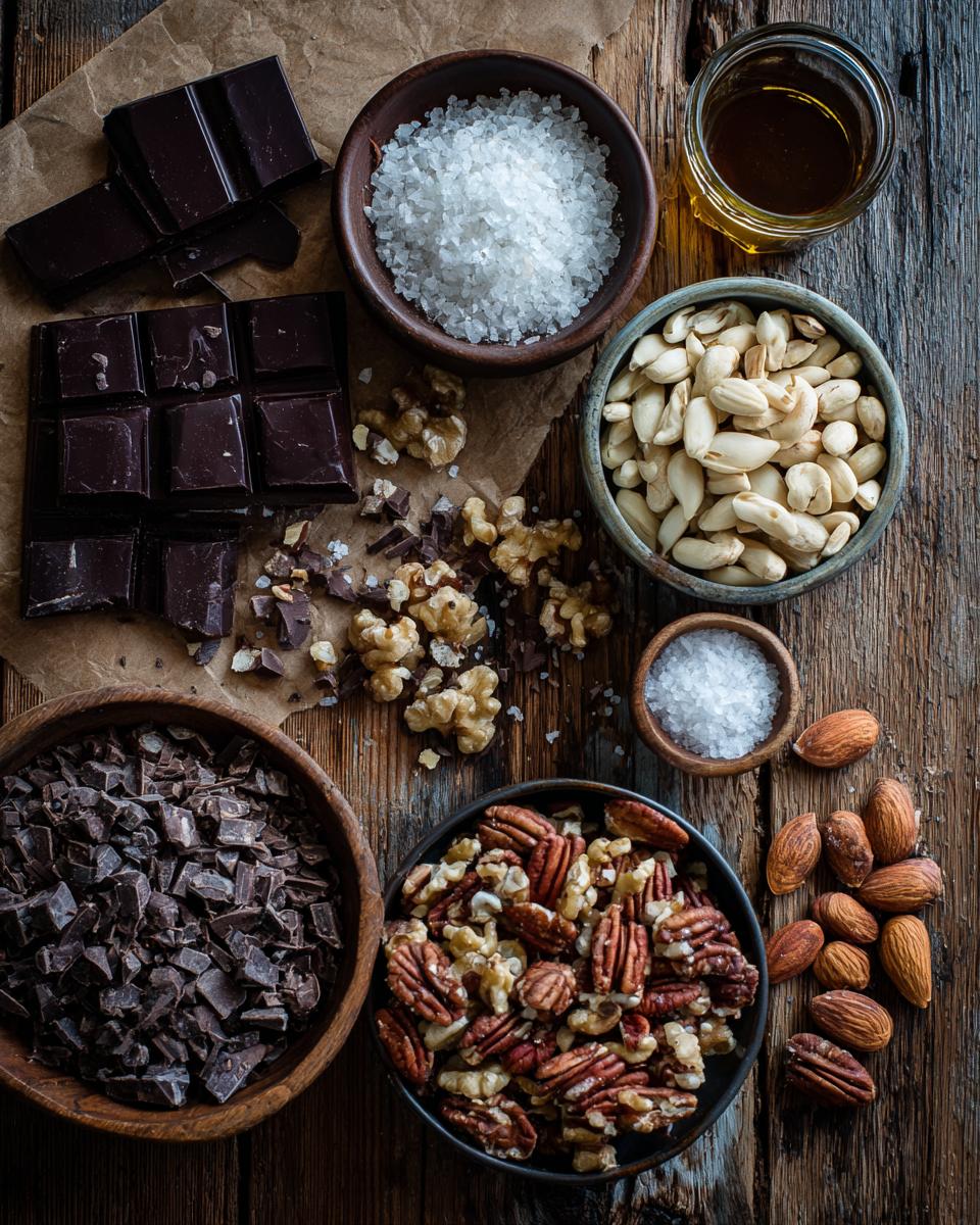 Chocolate Nut Bark - detail 1