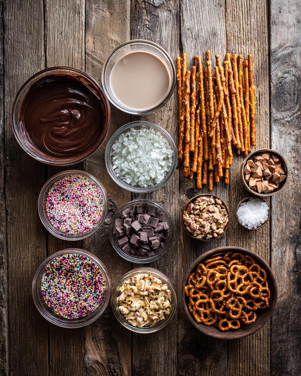 Chocolate Pretzels - detail 1