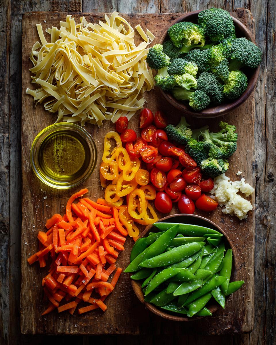 Pasta Primavera - detail 1