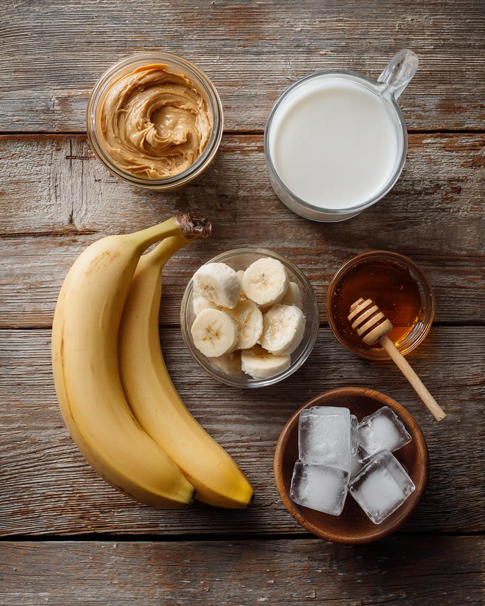 Peanut Butter Banana Smoothie - detail 1