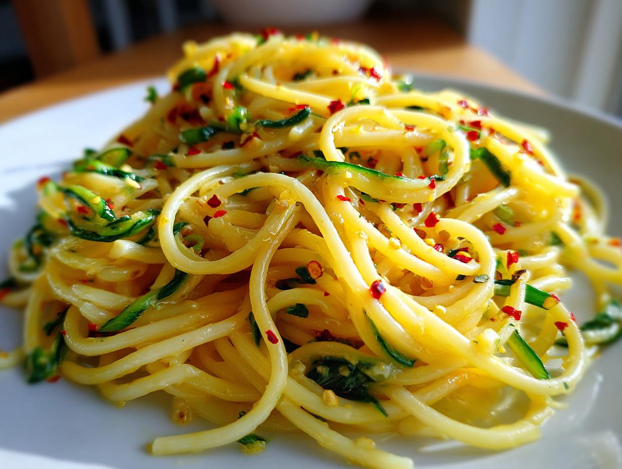 Angel Hair Pasta with Lemon and Sunflower Greens