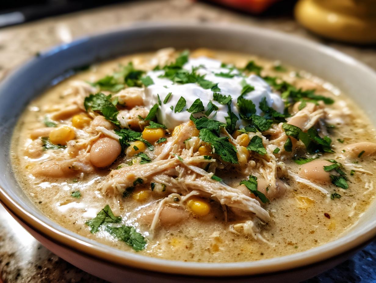 Creamy White Chicken Chili