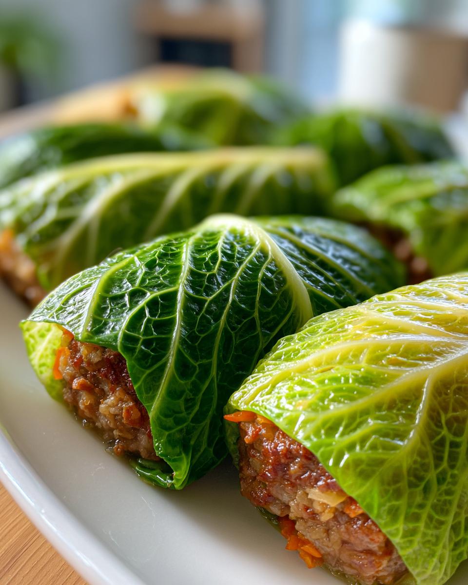 Egg Roll-Inspired Cabbage Rolls - detail 2