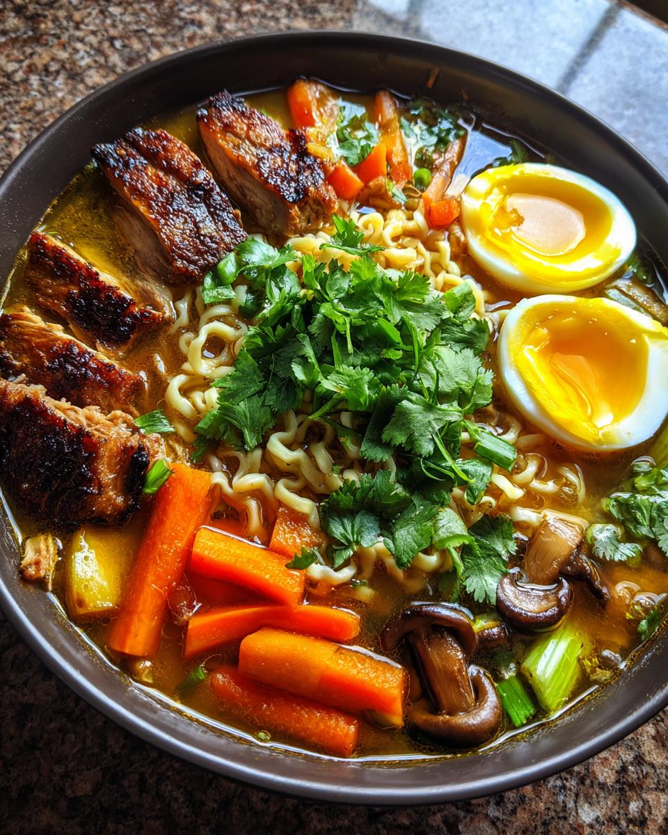 Five Spice Chicken Noodle Soup - detail 2
