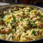 One-Pot Lemony Orzo & Chicken