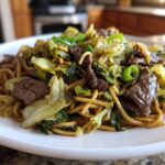 Sheet-Pan Beef & Cabbage Noodles