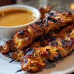 Thai Chicken Satay with Peanut Sauce
