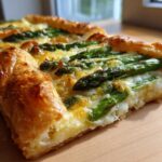 Upside Down Sheet-Pan Asparagus Tart