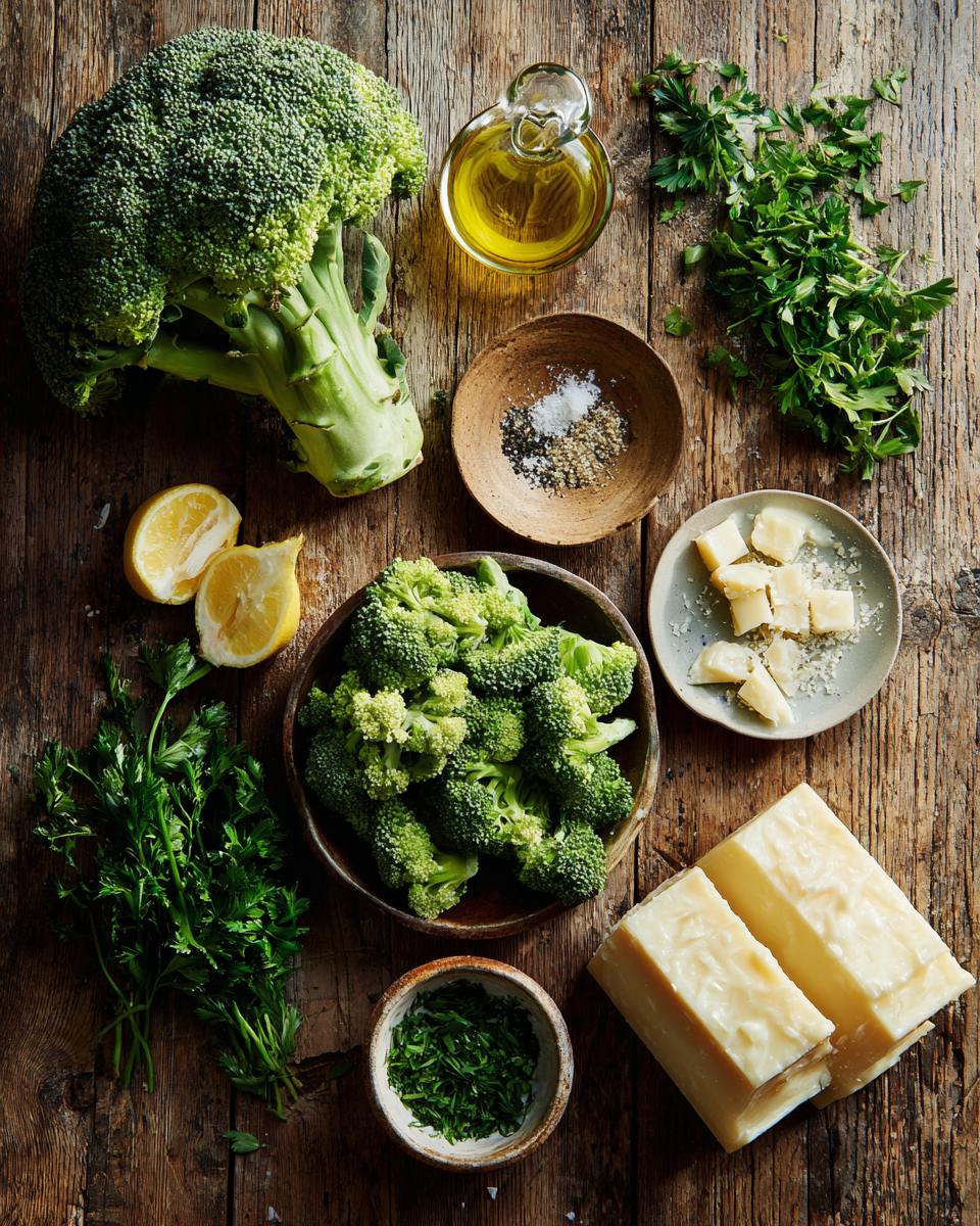 Charred Broccoli with Taleggio Cheese - detail 1