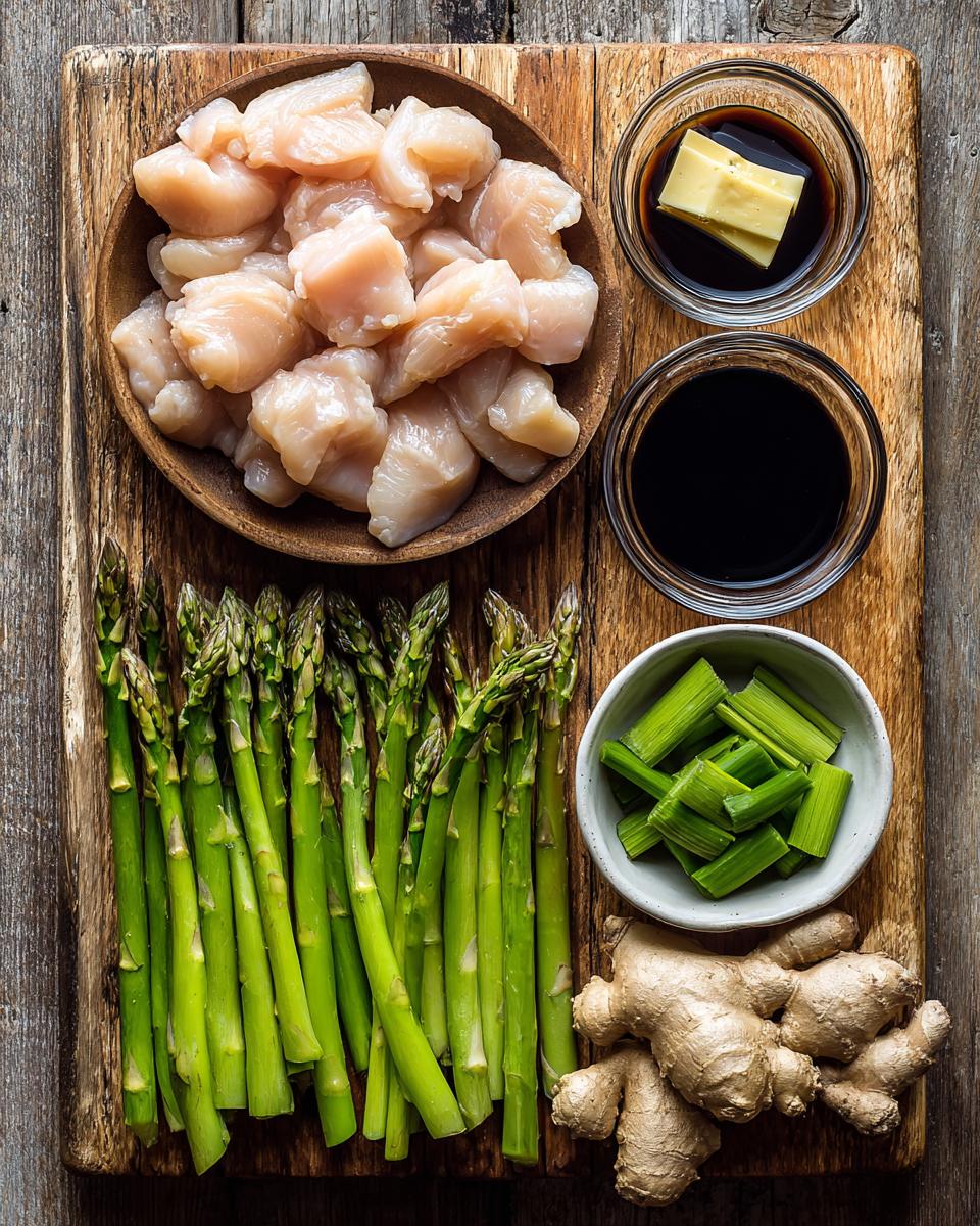 Chicken and Asparagus Stir Fry - detail 1