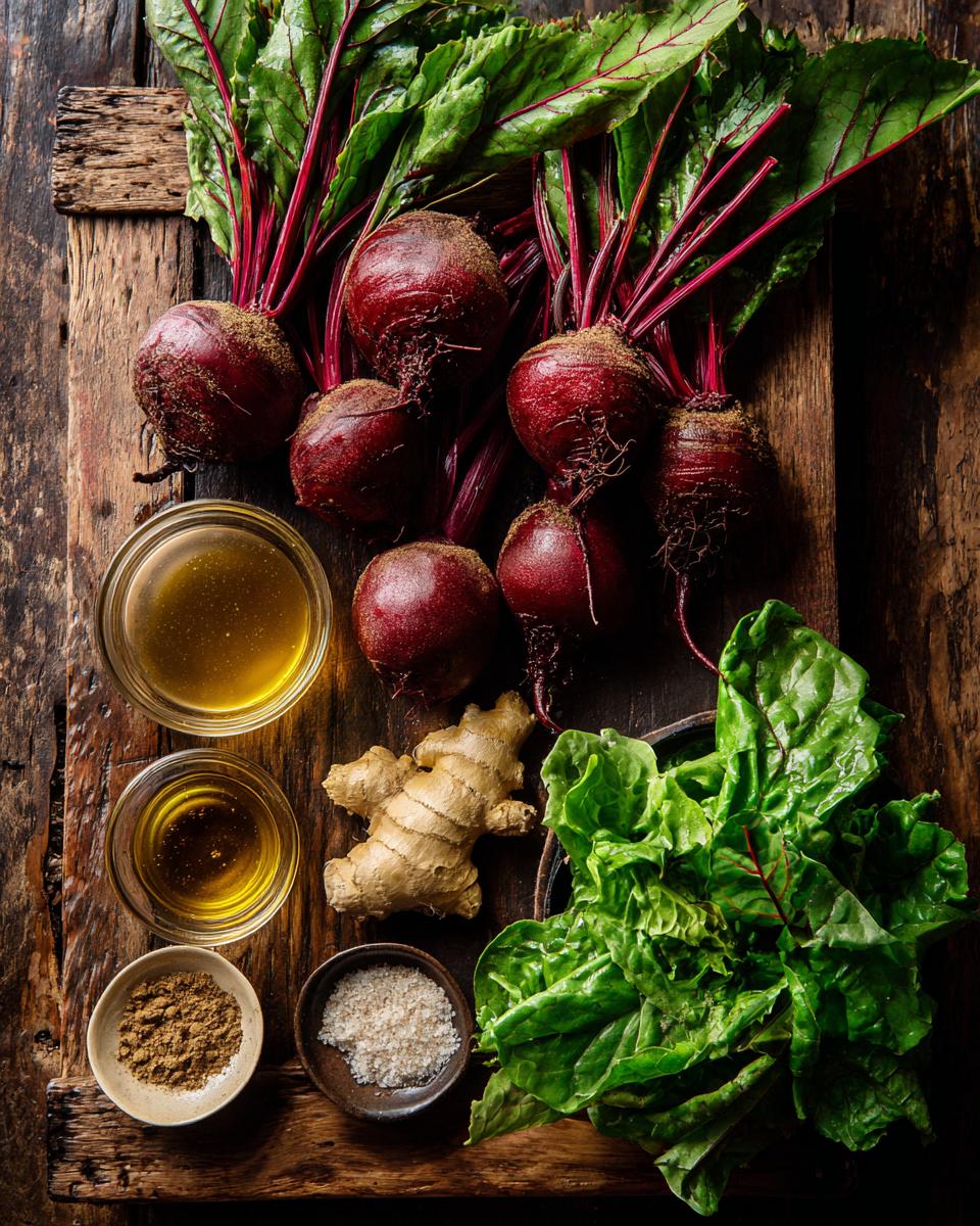 Roasted Beet and Ginger Salad - detail 1