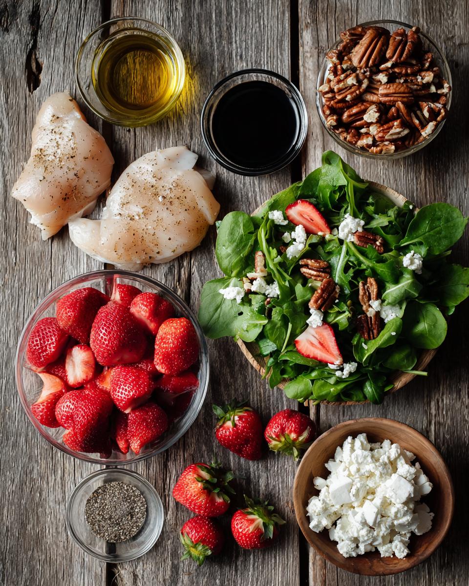 Strawberry Chicken Salad - detail 1