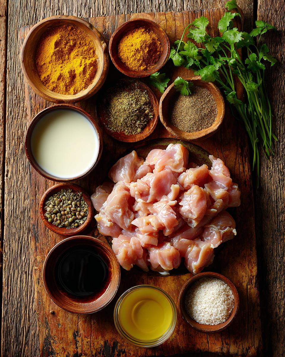 Thai Chicken Satay with Peanut Sauce - detail 1
