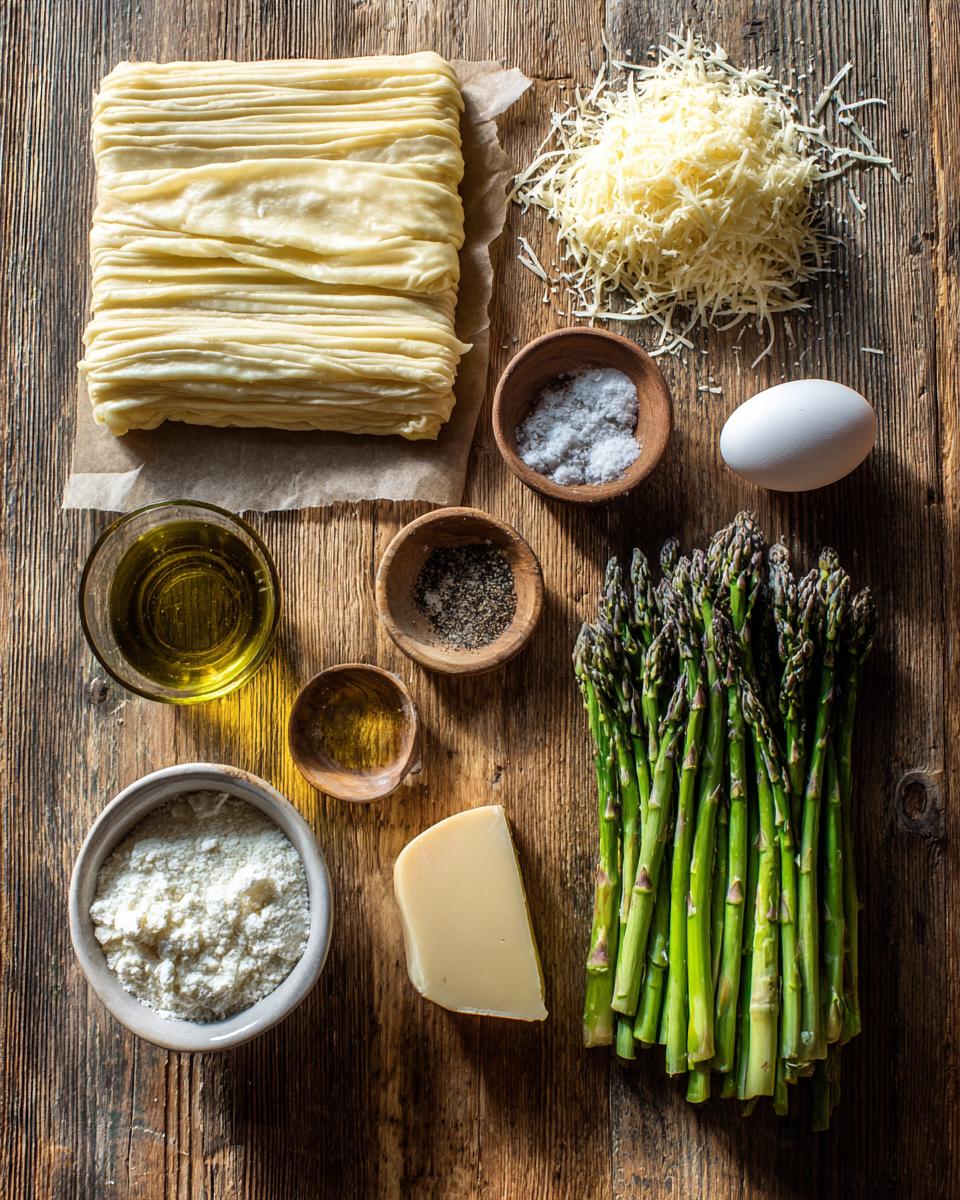 Upside Down Sheet-Pan Asparagus Tart - detail 1